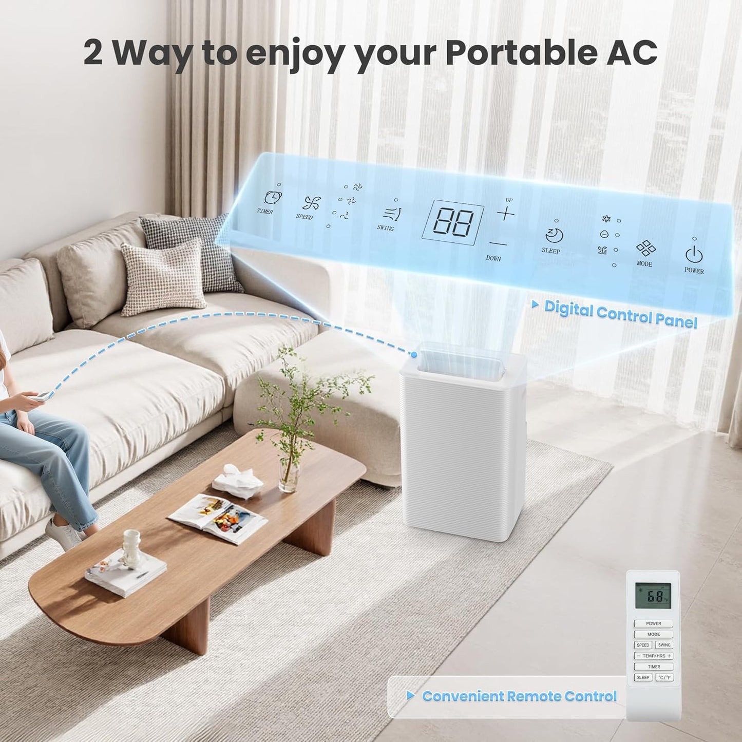 14,000 BTU Portable Air Conditioner