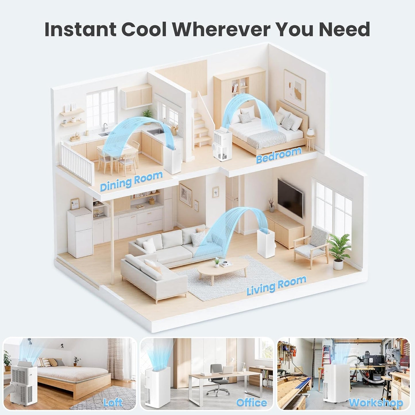 14,000 BTU Portable Air Conditioner